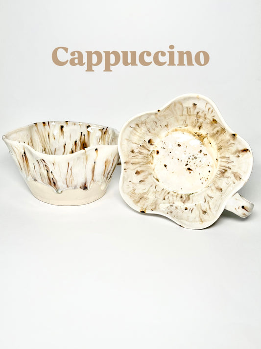 Cappuccino-kubek kwiat