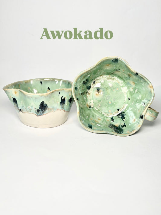 Awokado- kubek kwiat