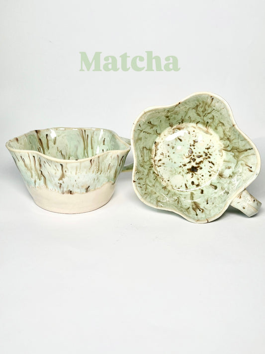 Matcha- kubek kwiat