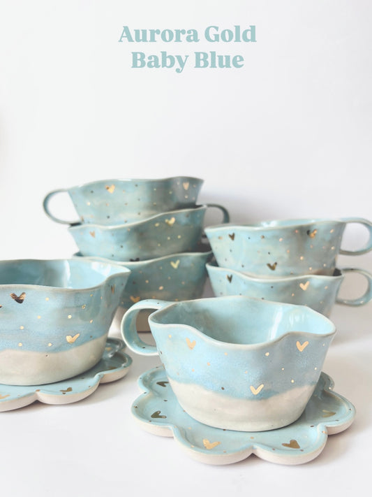 AURORA GOLD Baby Blue  - kolekcja luksusowa