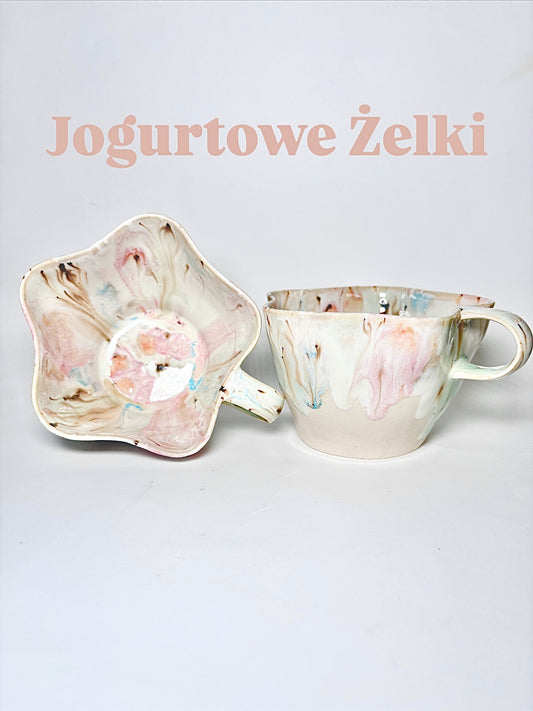 Jogurtowe żelki- kubek gwiazdka