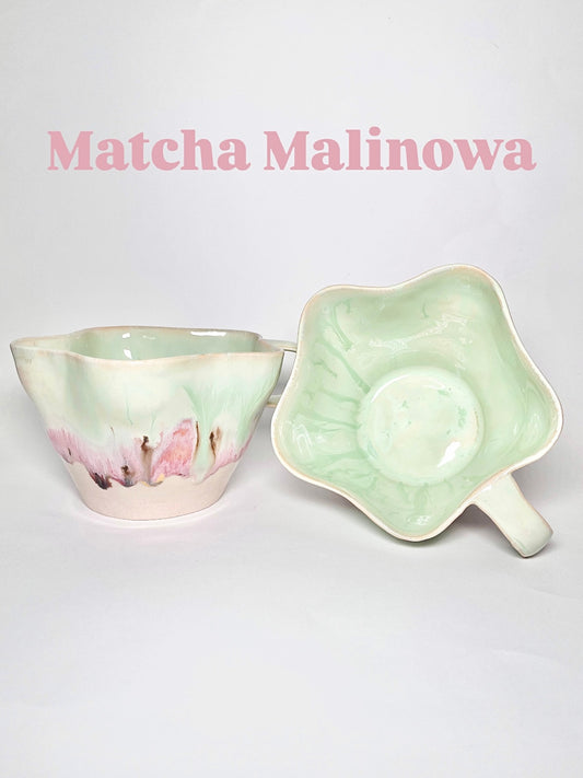 Matcha Malinowa- Kubek Gwiazdka
